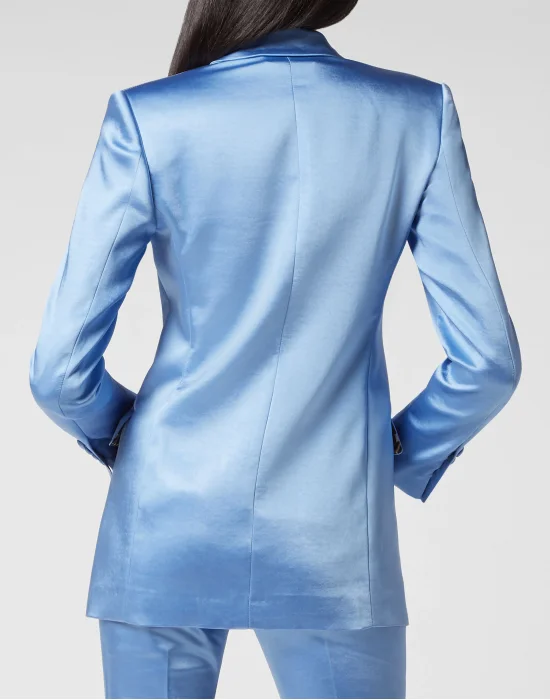 Satin Dandy Blazer