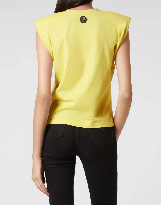 Shoulder Pads Tank Top Basic