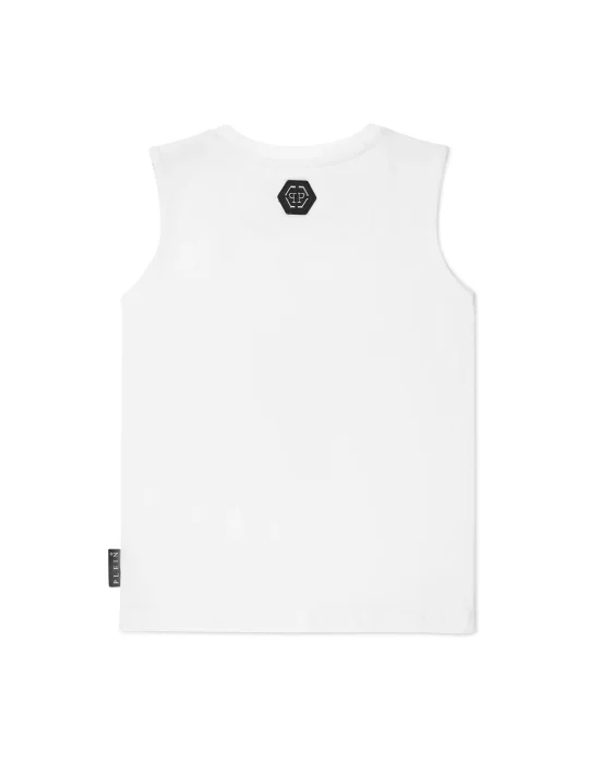 Sleeveless T-Shirt Sexy Pure Crystal