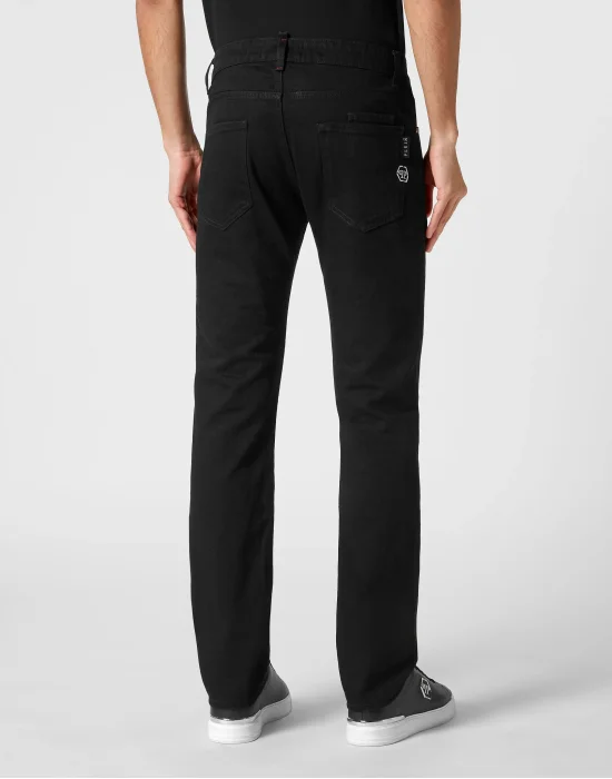 Denim Trousers Straight Supreme Comfort
