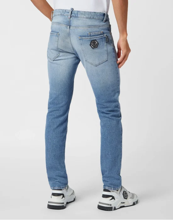 Denim Trousers Straight Supreme Comfort Fit