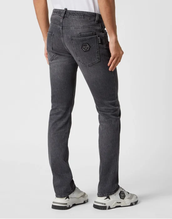Denim Trousers Straight Supreme Comfort Fit