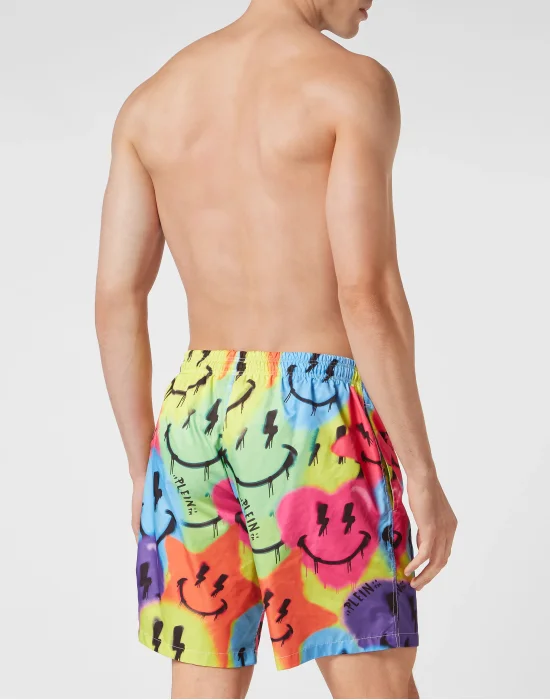 Printed Jogging Shorts Smile All-over