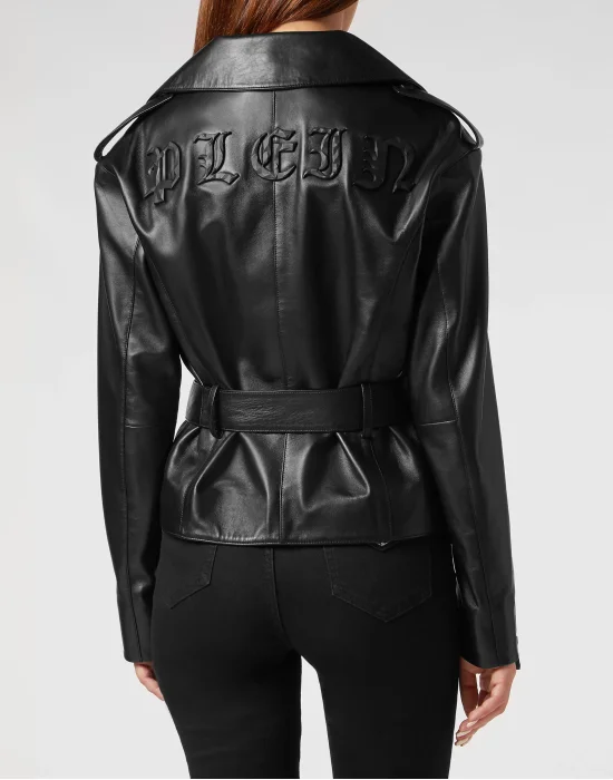 Oversize Leather Jacket