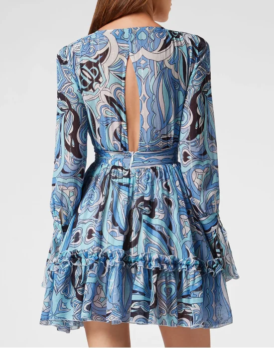 Chiffon Mini Dress