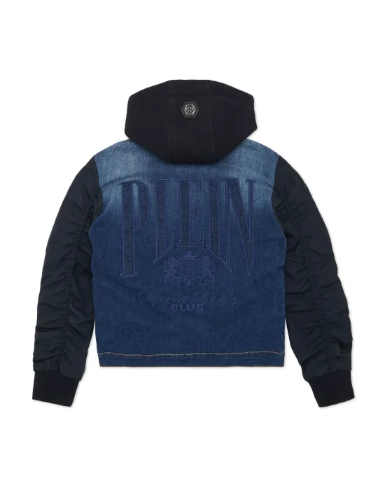 Denim Oversize Jacket LS Racing Club