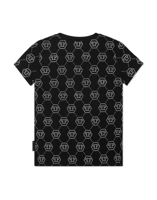 Jersey T-Shirt Sexy Pure SS Monogram Strass