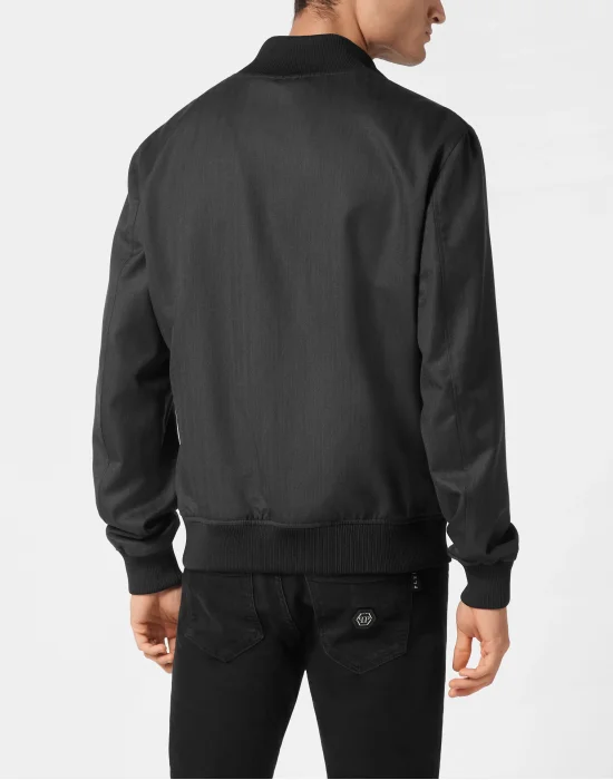 Wool Bomber LS