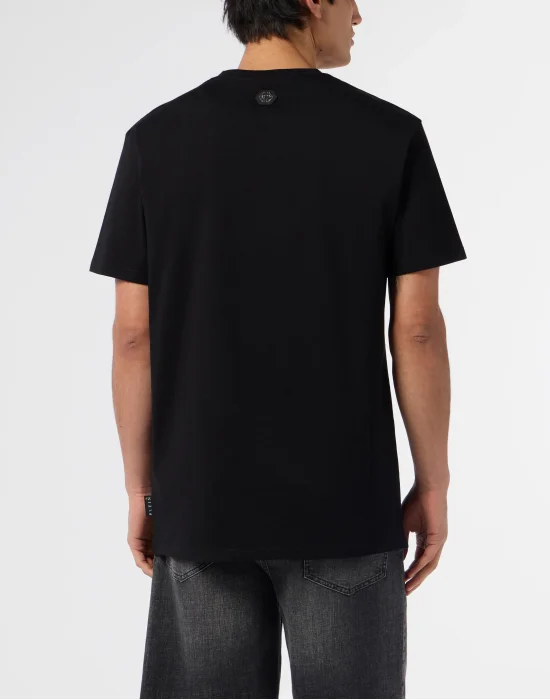 Round Neck T-Shirt Logo Hexagon Stones
