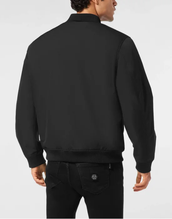 Nylon Bomber Jacket