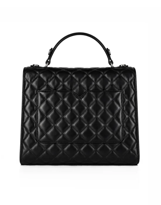 Nappa Small Handle Bag Superheroine Matelasse