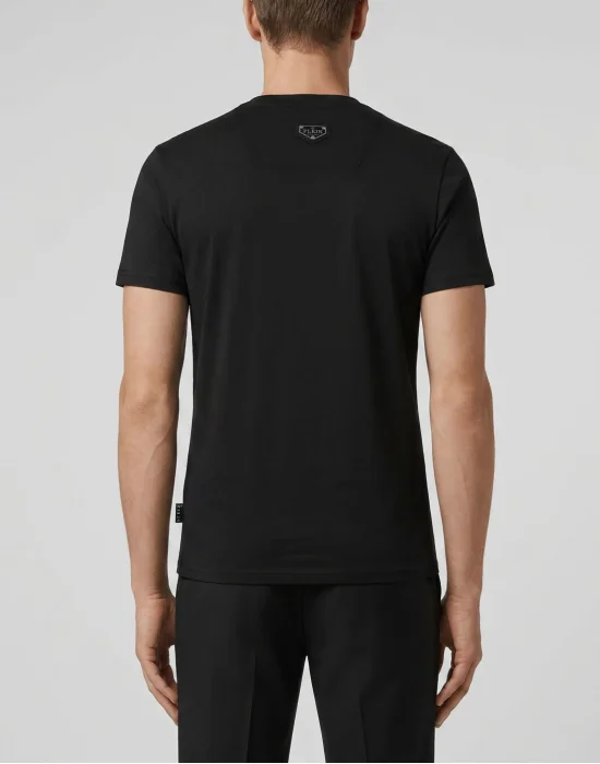 Jersey Round Neck T-Shirt SS Skull Dollar Stones